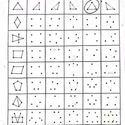 Connect the dots worksheet