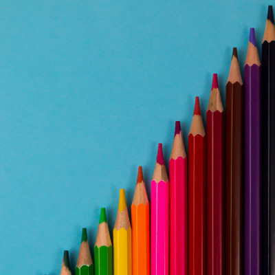 Pencils next to each other