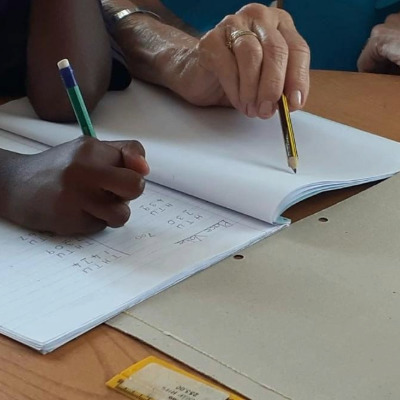 Learner completing place values